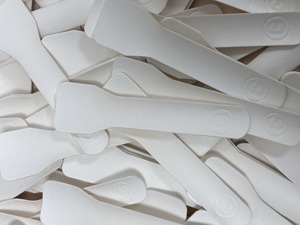 BIO Papieren Lepeltjes Wit