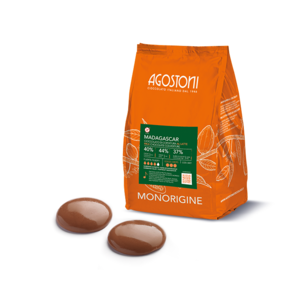 Milk Chocolate Single Origin Madagascar 40% 3x4kg