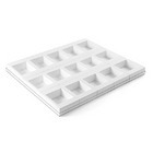 QUADRATO 100X100 MM H 50 MM + 60X40 TRAY